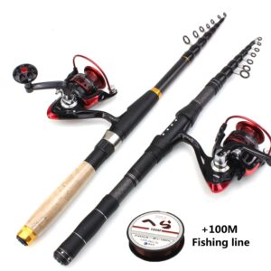 Carbon Fiber Telescopic Fishing Rod